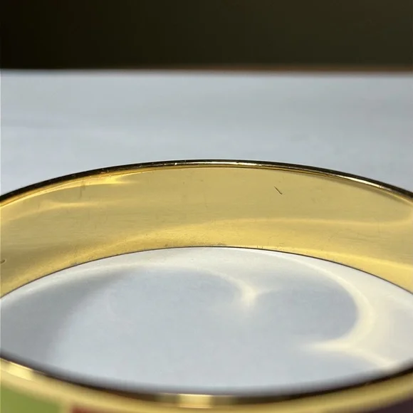 COACH Legacy Stripe Bangle Bracelet - Picture 7 of 7